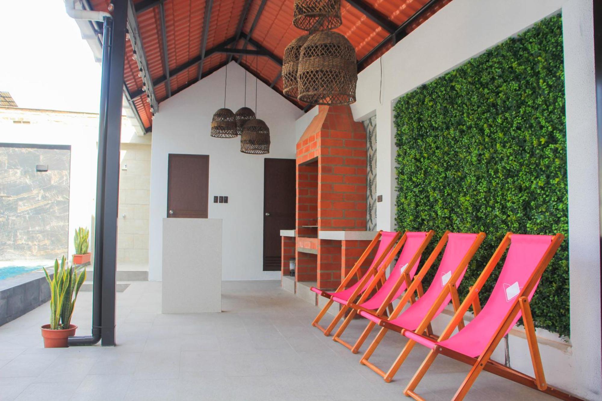 Casa Vacional De Playa Santorini Villa Puerto López Eksteriør bilde