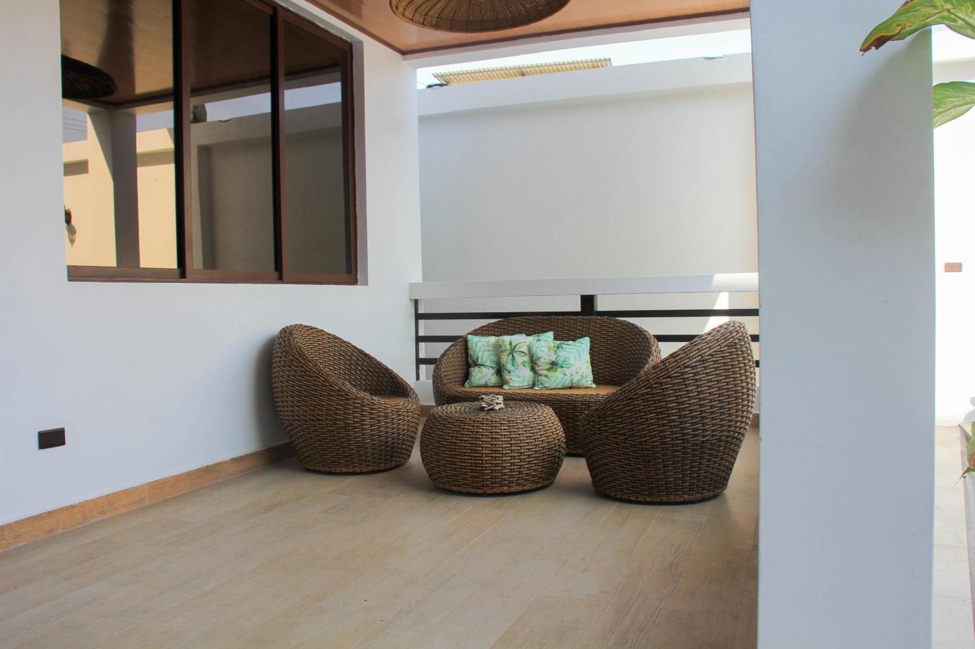 Casa Vacional De Playa Santorini Villa Puerto López Eksteriør bilde