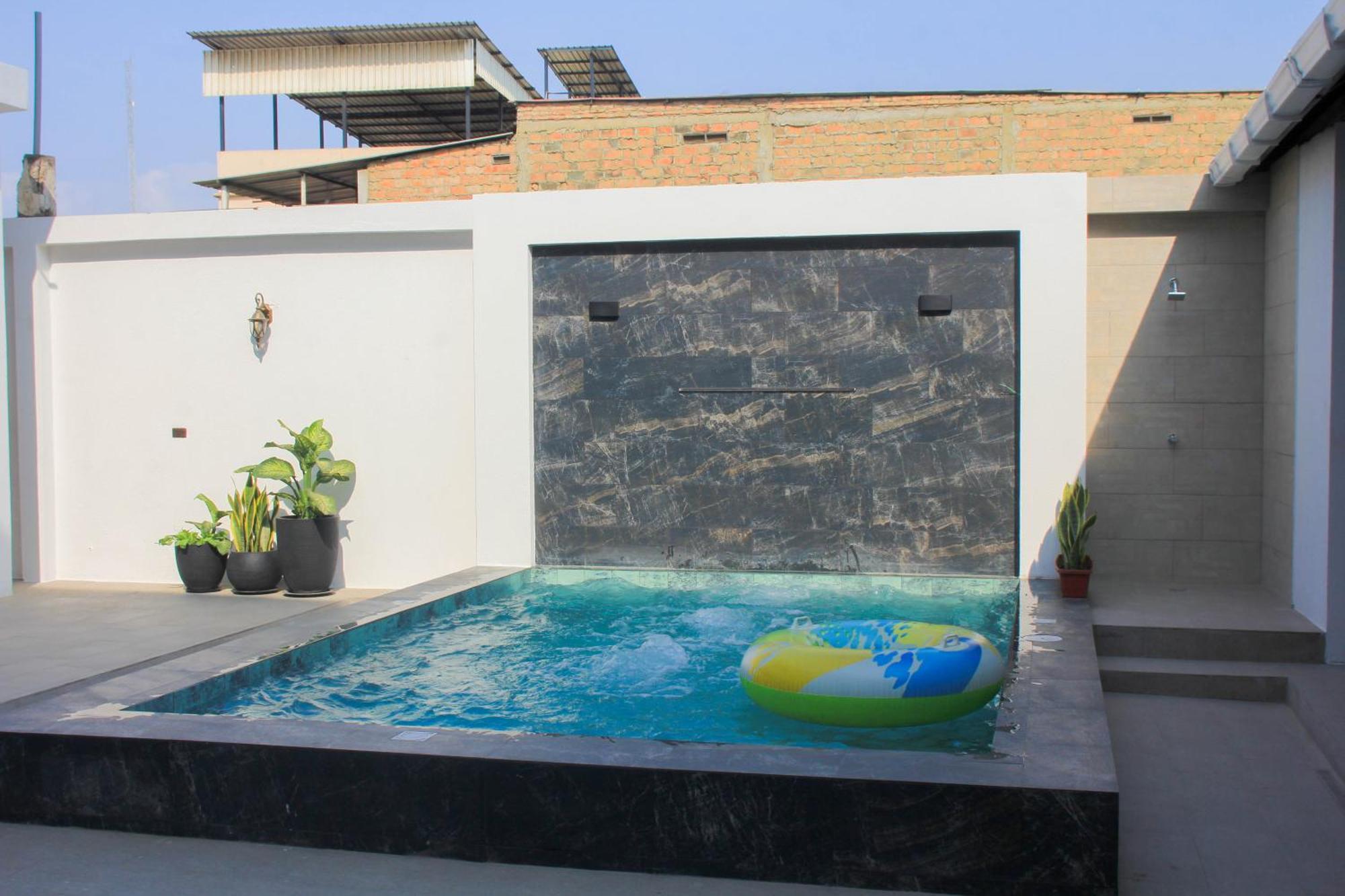 Casa Vacional De Playa Santorini Villa Puerto López Eksteriør bilde